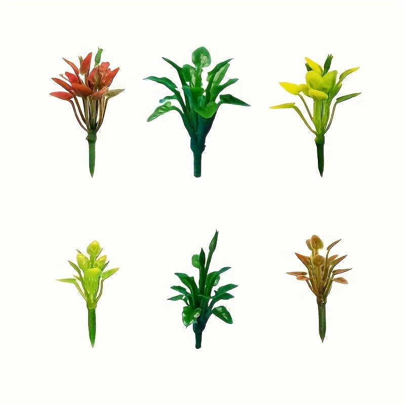 30pcs Artificial Tree Models Fairy Garden Trees Micro Plant Models
