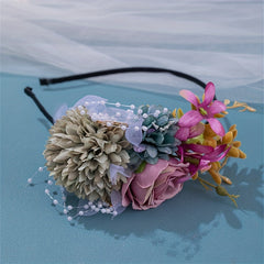 Girl Flower Wreath Headband Hair Accessories