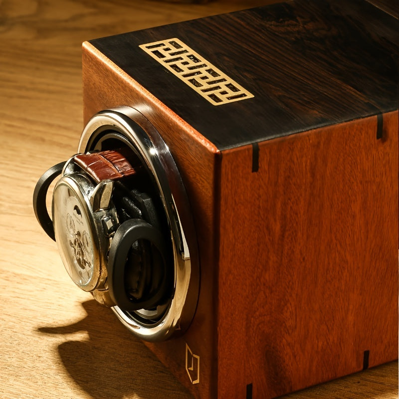 Automatic Watch Winder Box Ultra Quiet Motor Turner Men Women