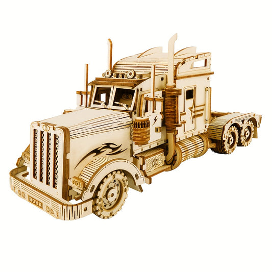 Wooden Car Puzzle Kit Challenging Adult Toy Hands-On Educational Experience
