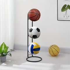 Ball Storage Rack Basketball Display Stand Portable Outdoor Ball Stand Holder