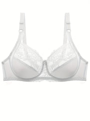  Sexy Lace Push Up Bra Comfy Ultra thin Intimates Women's Lingerie