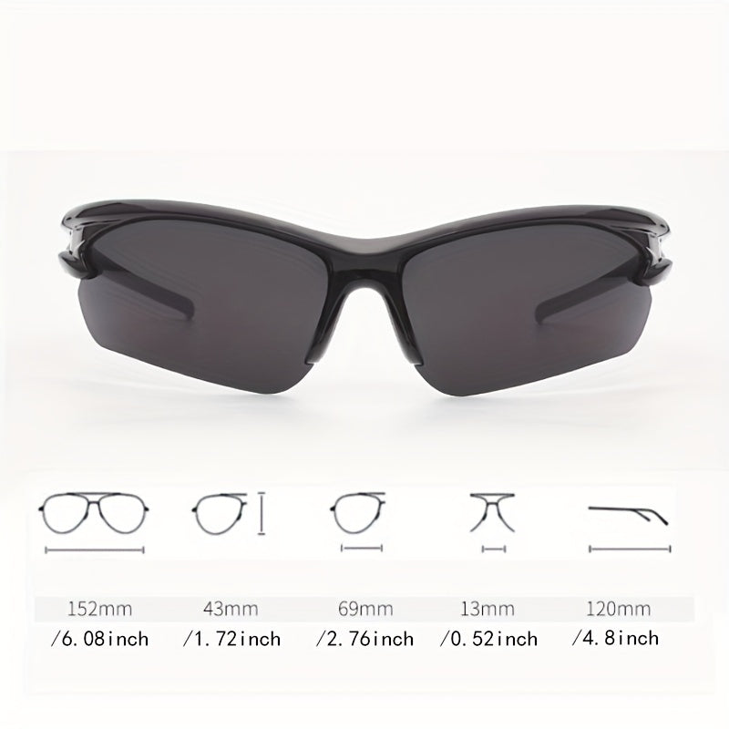 Men's Windproof Sandproof Cycling Glasses UV Protection Sunglasses