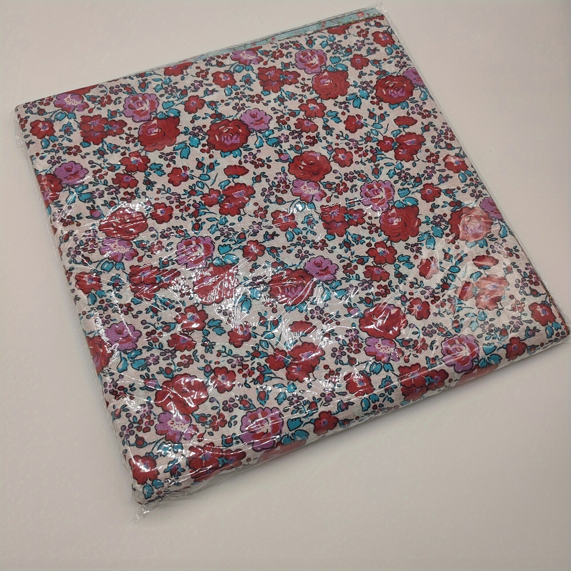 14pcs Plain Cotton Square Fabric Patchwork Fabric DIY Pre cut Cloth Craft Sewing