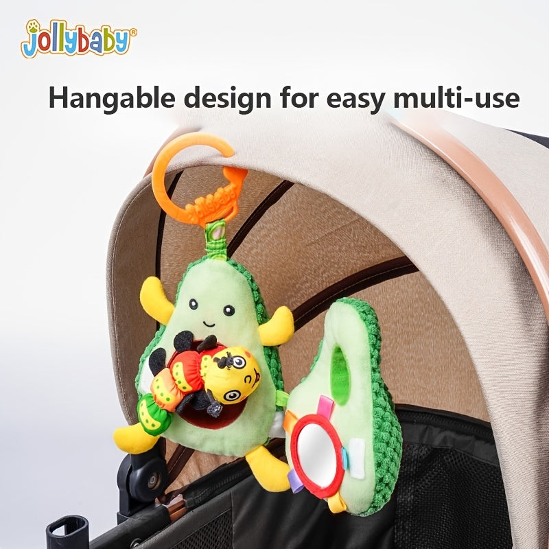 Jollybaby Baby Plush Fruit Doll Caterpillar Toy