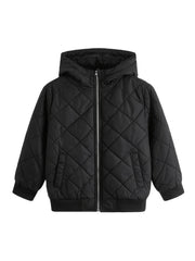 Girls Warm Hooded Jacket for Fall Winter Sports