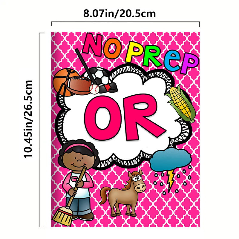 Phonics Workbook for Youngsters: Master 'OR' Sound Families with Fun Activities