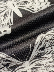 Butterfly Print High Waist Short Leggings