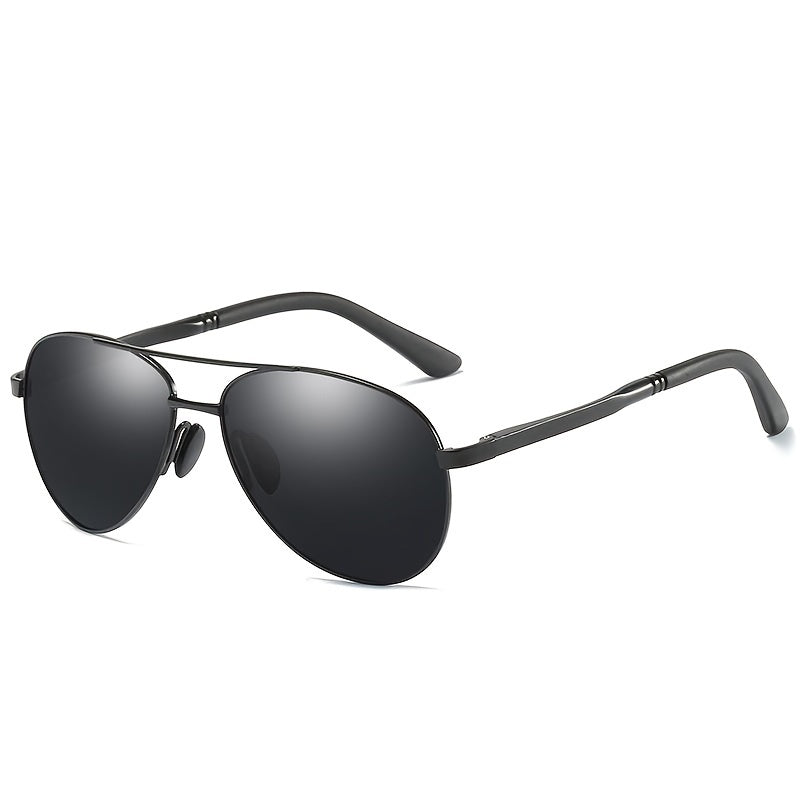 Men's Stainless Steel Polarized Sunglasses