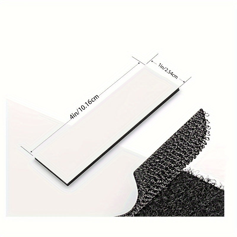 12pcs Hook Loop Tape 2 X 10 Double Sided Adhesive Sticky Tape