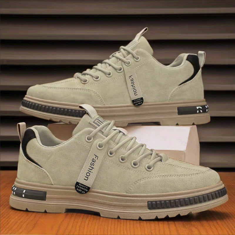 Men's Lace up Sneakers Casual Walking Shoes Comfortable And Breathable