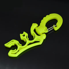 Diving Spare Secondary Head Fixed Clamp BC Low Pressure Pipe Clamp Hose Hook