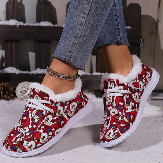 Santa Claus Winter Snow Boots