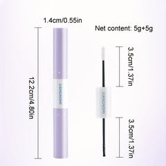 Waterproof DIY False Eyelash Extension Glue Strong Gentle Dark Lash Adhesive