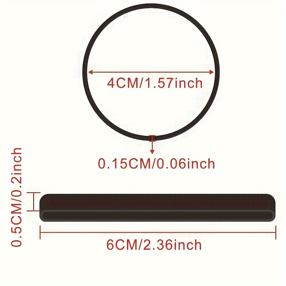 20pcs High Elastic Rubber Bands Durable Office School Stationery Supplies