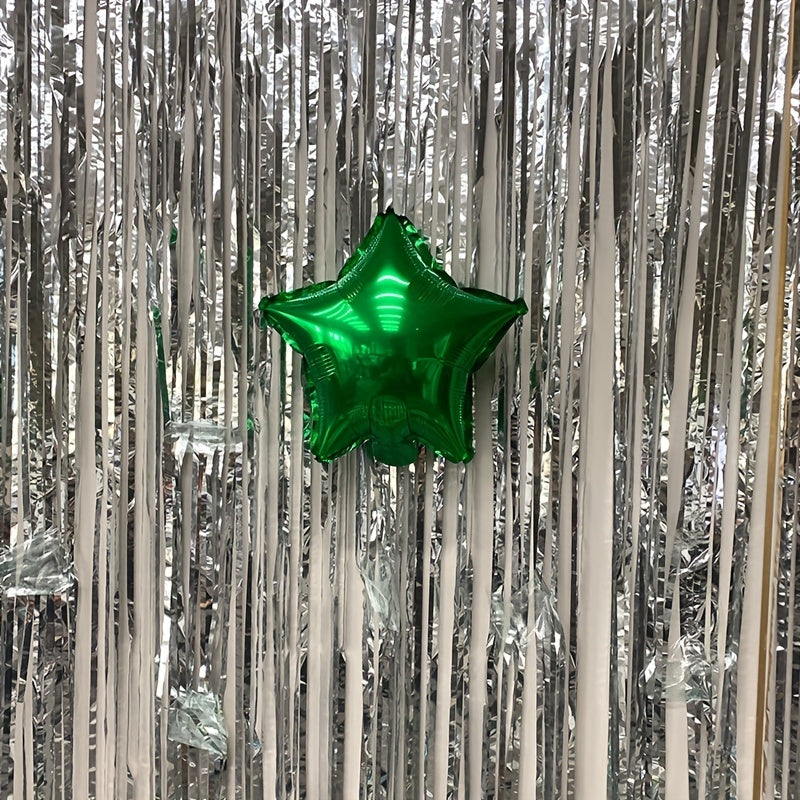 18 inch Five pointed Star Heart shaped Aluminum Film Balloon