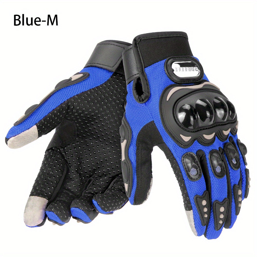 Motorcycle Gloves Racing Full Finger Protective Touch Screen Guantes Racing Moto