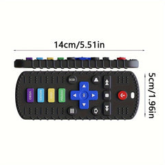 Silicone Teething Remote Control Toy for Newborns - Durable and Easy to Clean