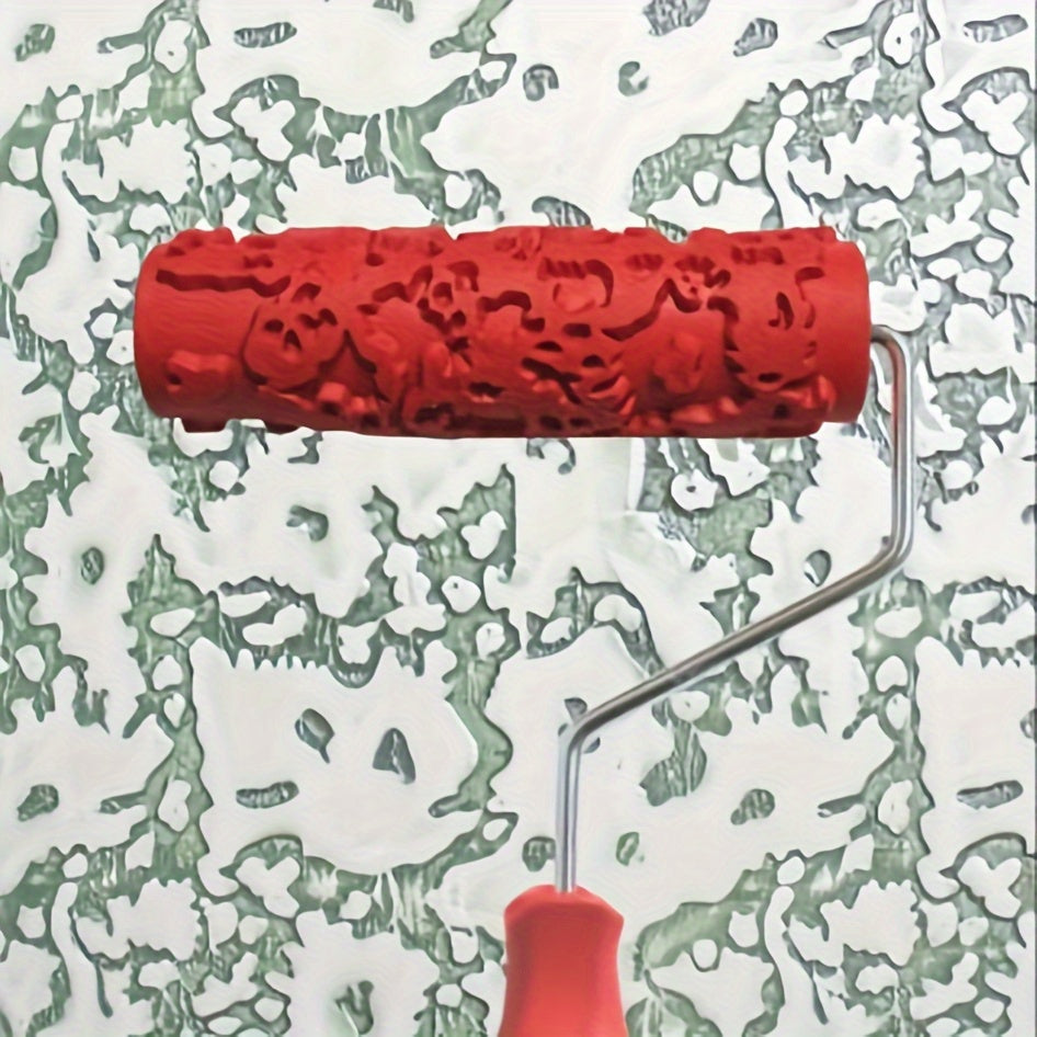 DIY Patterned Paint Roller Rubber Roller Texture Roller 300+ Patterns