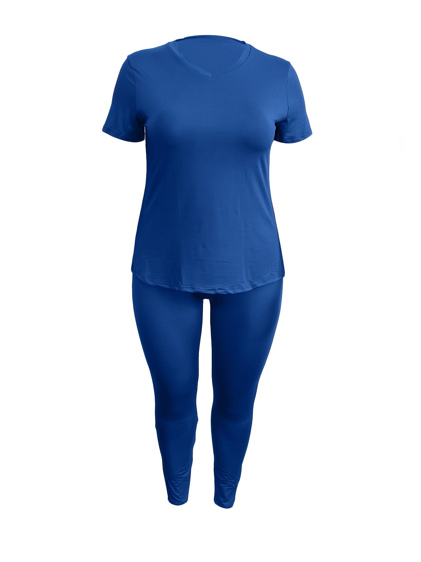  Short Sleeve T shirt & Pants Set Women's Casual Outfits