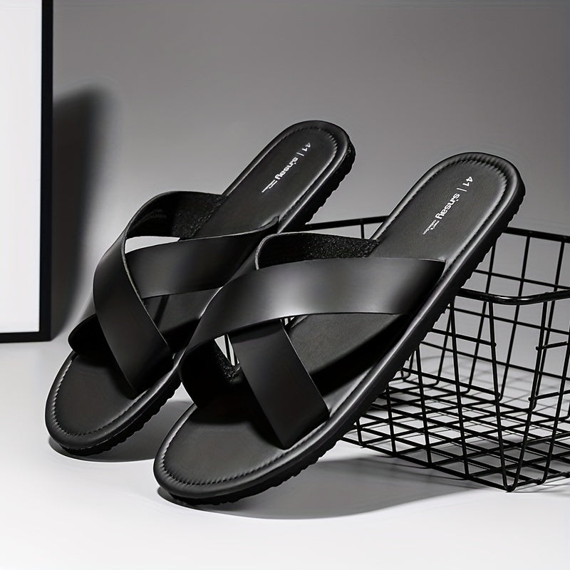Men's Non Slip Sandals Wear resistant Comfy Beach Shoes Summer