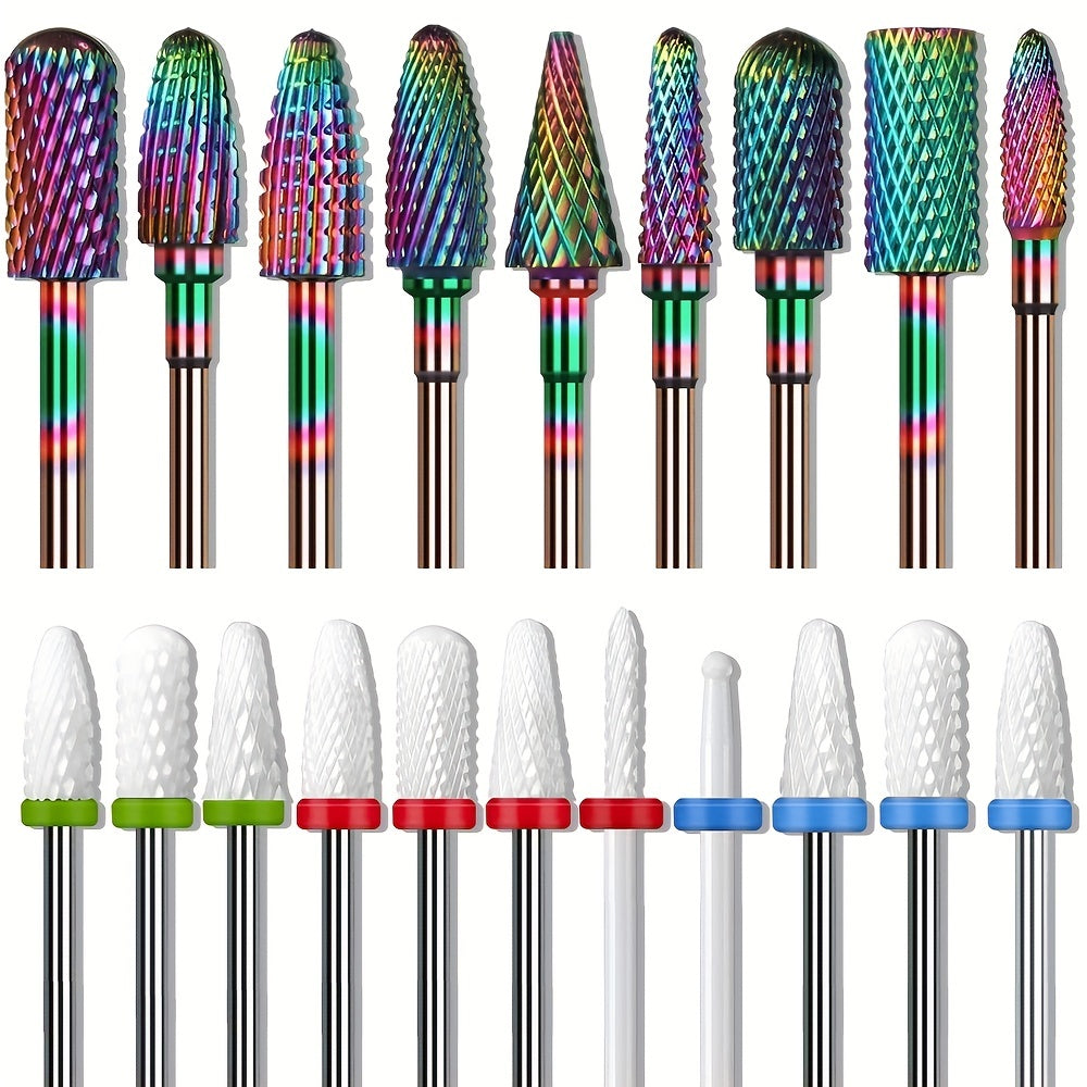 7pcs Nail Grinding Polishing Dead Skin Removal Nail Sanding Head