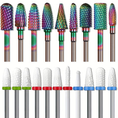 7pcs Nail Grinding Polishing Dead Skin Removal Nail Sanding Head