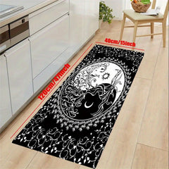 Soft Proof Kitchen Rug Anti Slip Absorbent Anti Fatigue Quick Dry