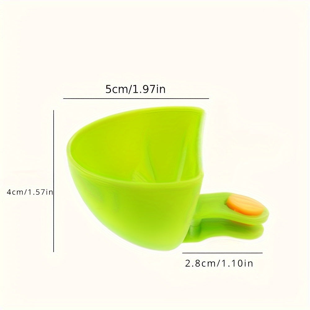 4pcs Colorful Dip Clip Bowl Plate Holders for Serving Sauces