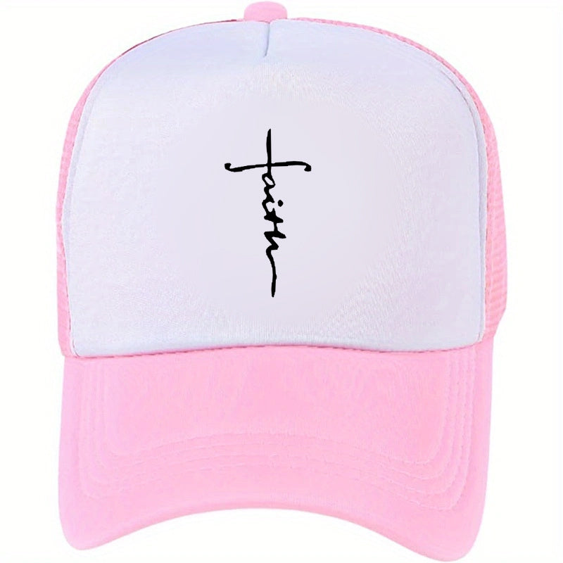 Unisex Sunshade Preppy Style Adjustable Baseball Cap For Outdoor Sport