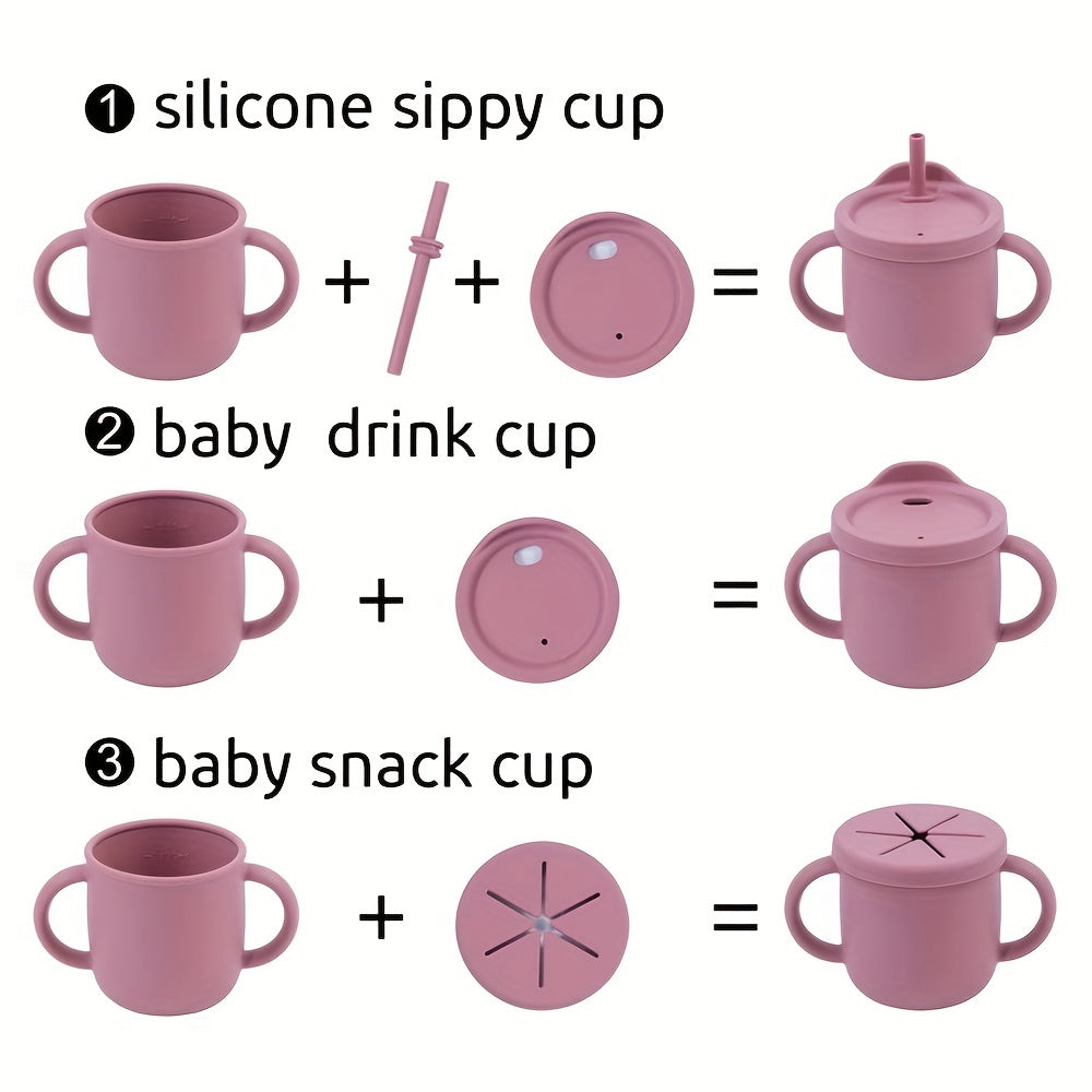 Toddler Sipper Cup with Straw and Handles