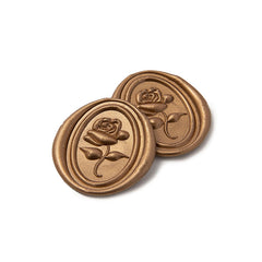 10pcs Fire Paint Wax Seal Stickers Envelope Seal Self
