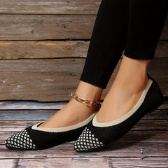 Women's Breathable Flat Casual Shoes Lightweight Walking Shoes