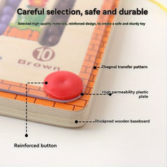 Wooden Valentine's Children's Magnetic Mazes Educational Toys