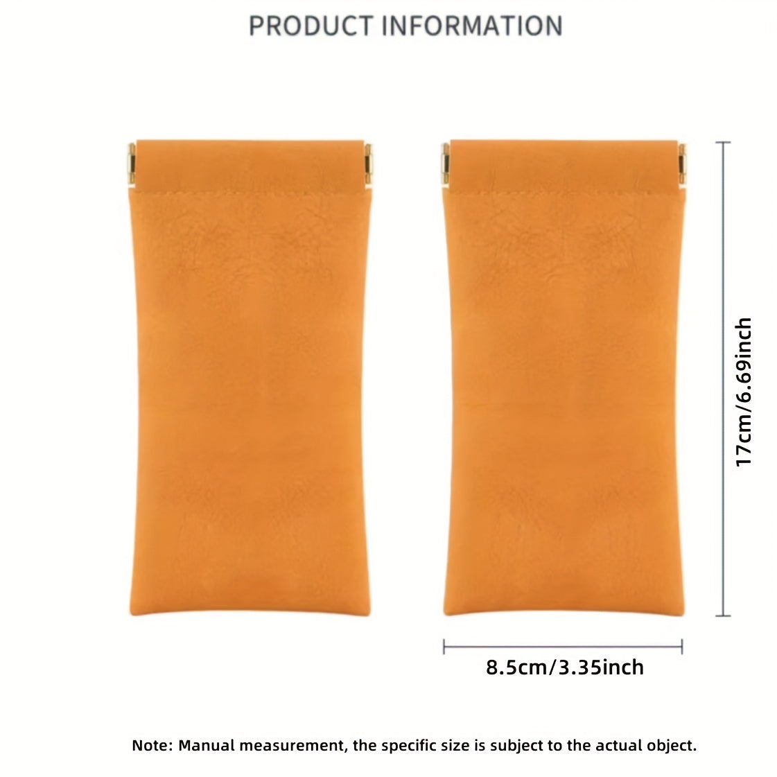 Portable Glasses Storage Bag PU Leather Protection Box