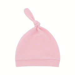 0-3 Months Baby Knotted Hat for Boys and Girls Spring Summer Autumn