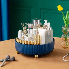 Rotating Cabinet Organizer Turntable Storage Tray for Makeup Cosmetics