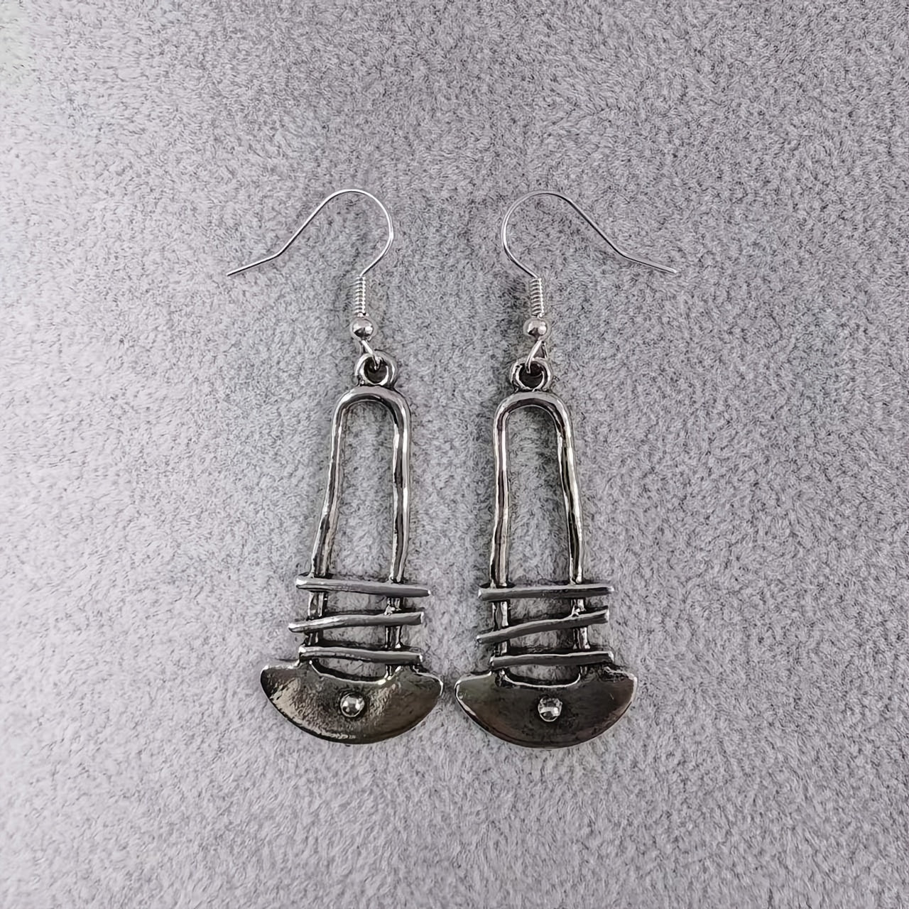 Boho Vintage Geometric Pendant Earrings Women Jewelry