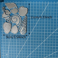 1pc Shell Conch Metal Cutting Dies DIY Scrapbooking Craft Embossing Tools