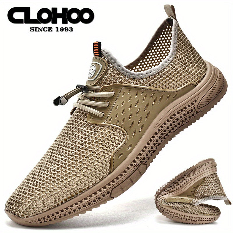 Men's Lightweight Slip On Casual Shoes Breathable Mesh Soft Sole Sneakers