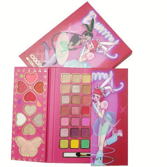 60 Colors Eyeshadow Palette Highlighter Blush Lip Gloss Makeup Palette