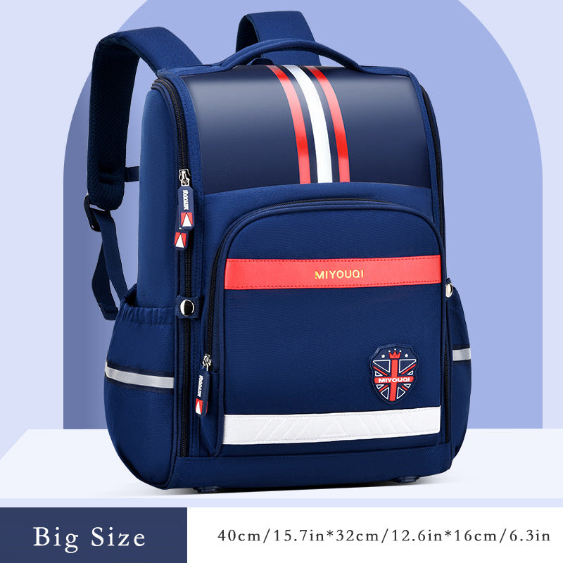 Waterproof Student School Backpack - Adjust. Daypack for Boys/Girls