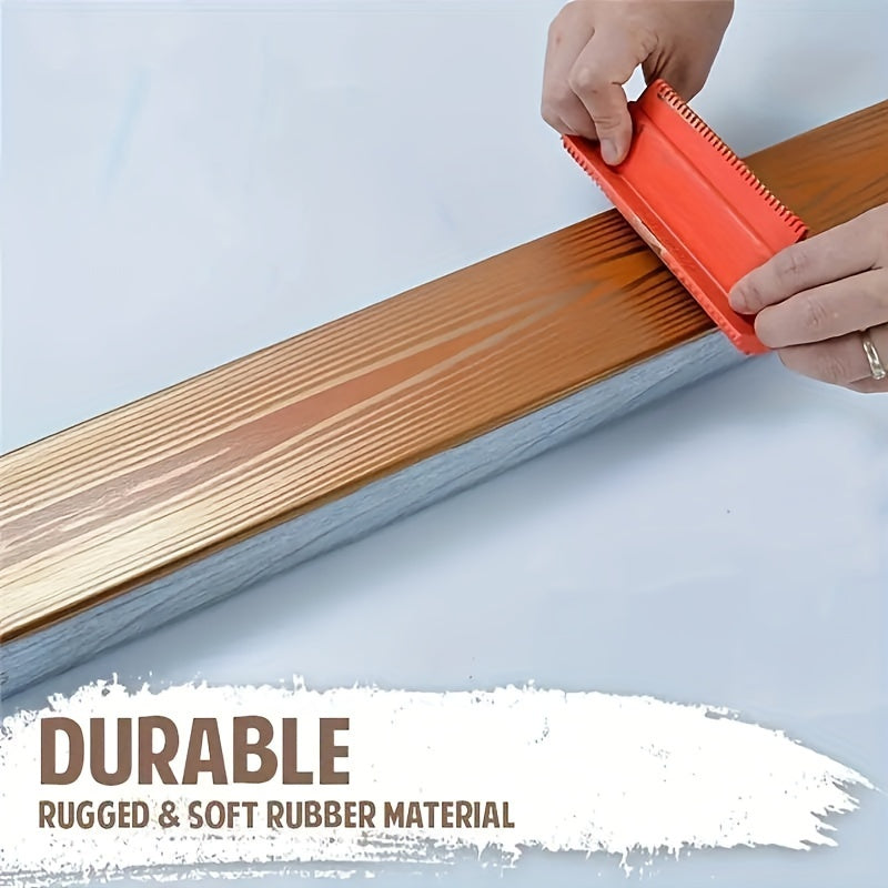 Rubber Wood Grain Generator MS3 Diatom Mud Roller Art Tool