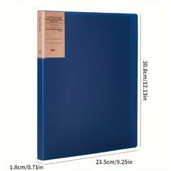 20pcs School File Storage Folder Plastic A4 Office Supplies