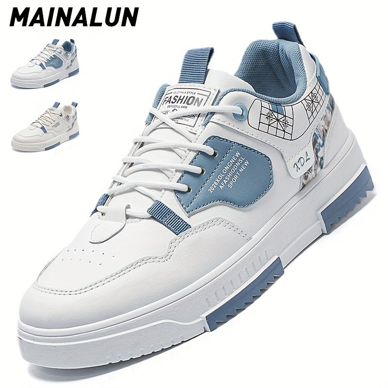 Men's Alphabets Skate Shoes Breathable Non Slip Sneakers