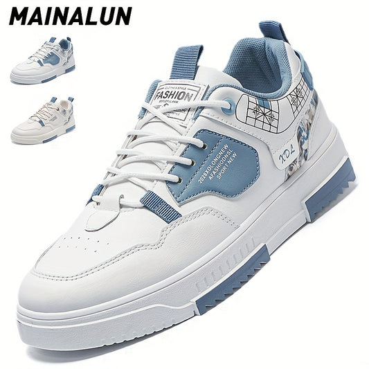 Men's Alphabets Skate Shoes Breathable Non Slip Sneakers