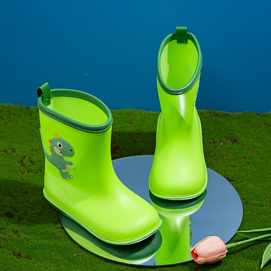 Unisex Dinosaur Pattern Rain Boots for Kids