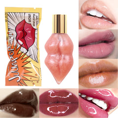 Ginger Mint Hydrating Lip Gloss Lip Plumper Liquid Lipstick
