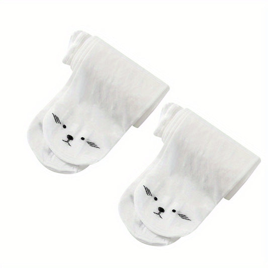 2 Pairs Girls Thin Breathable Dance Socks for Summer