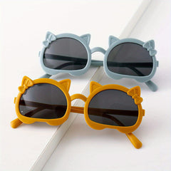 Cartoon Cat Frame Sunglasses UV Protection Kids Accessories